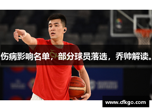 伤病影响名单，部分球员落选，乔帅解读。